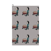 (Southpark Epic Randy Marsh Balls_4627) Golf Towel Funny Printed Cristmas Gift for Men Women Husband Dad Mom Birthday Golfers Fan