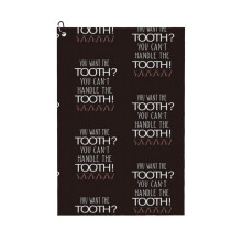 (You Want The Tooth Funny Dentist Gag_14526) Golf Towel Funny Printed Cristmas Gift for Men Women Husband Dad Mom Birthday Golfers Fan