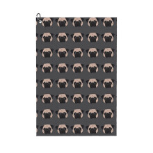 (Winston The Pug_11303) Golf Towel Funny Printed Cristmas Gift for Men Women Husband Dad Mom Birthday Golfers Fan