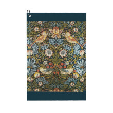 (William Morris Pattern Art Deco_6191) Golf Towel Funny Printed Cristmas Gift for Men Women Husband Dad Mom Birthday Golfers Fan