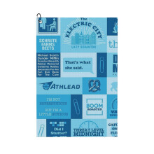 (The Office_22061) Golf Towel Funny Printed Cristmas Gift for Men Women Husband Dad Mom Birthday Golfers Fan