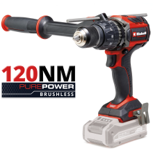 Einhell Professional Akku-Schlagbohrschrauber TP-CD 18/120 Li-i BL Solo PXC (18V) Lieferung ohne Batterie und Ladegerät