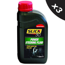 Slick 50 PSF Synthetic Power Steering Fluid Hydraulic Fluid 3x500mL