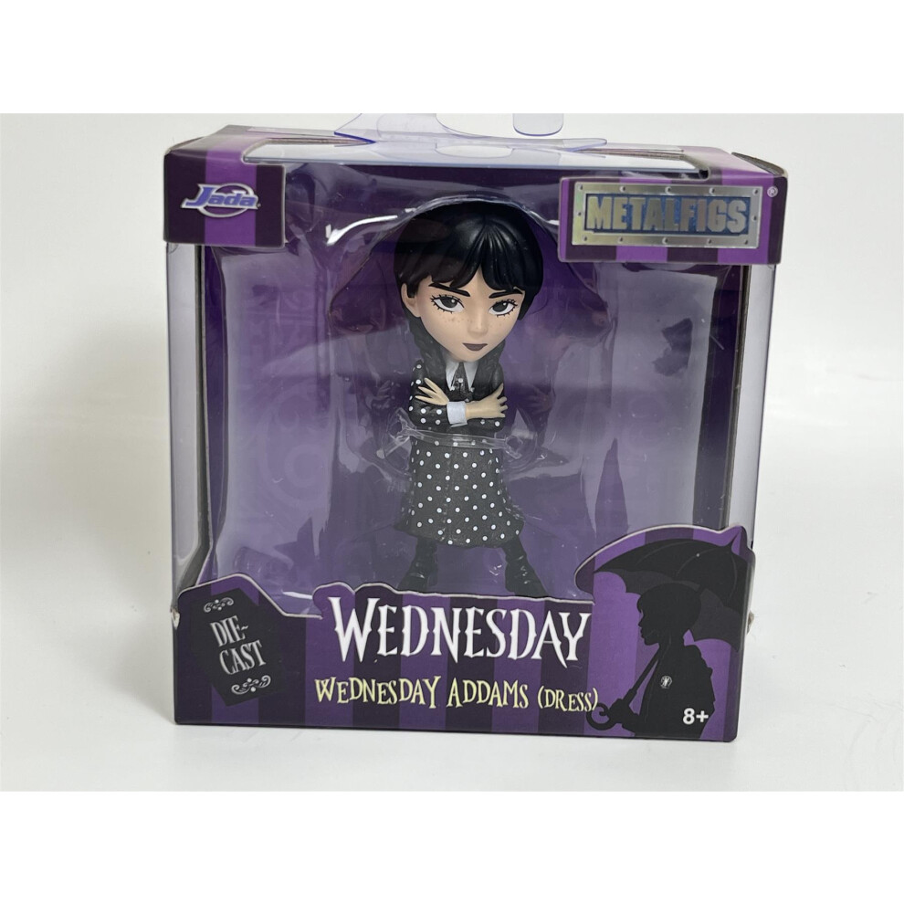 Wednesday Addams Dress 2.5 Inch Figure Jada 253250003