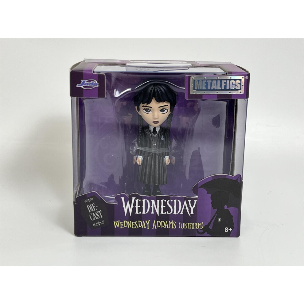 Wednesday Addams Uniform 2.5 Inch Figure Jada 253250003