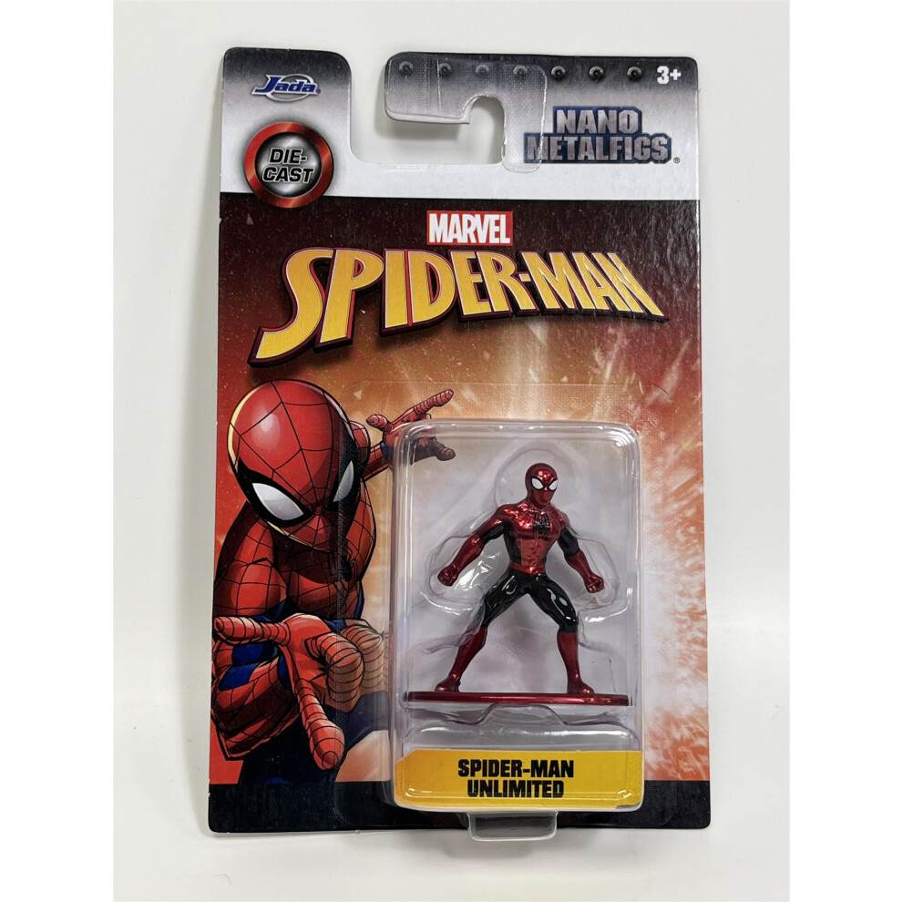 Marvel Spiderman Unlimited Nanofigs 4.5 cm Jada 253221000