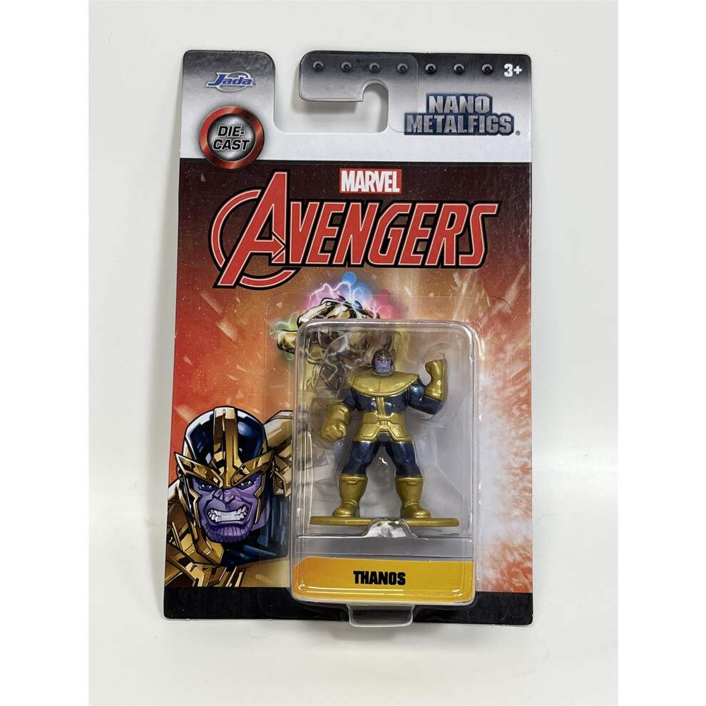 Marvel Avengers Thanos Nanofigs 4.5 cm Jada 253221000