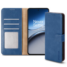 (OnePlus Nord 4, Blue) For Xperia 1 (VI) Leather Book Flip Wallet Case