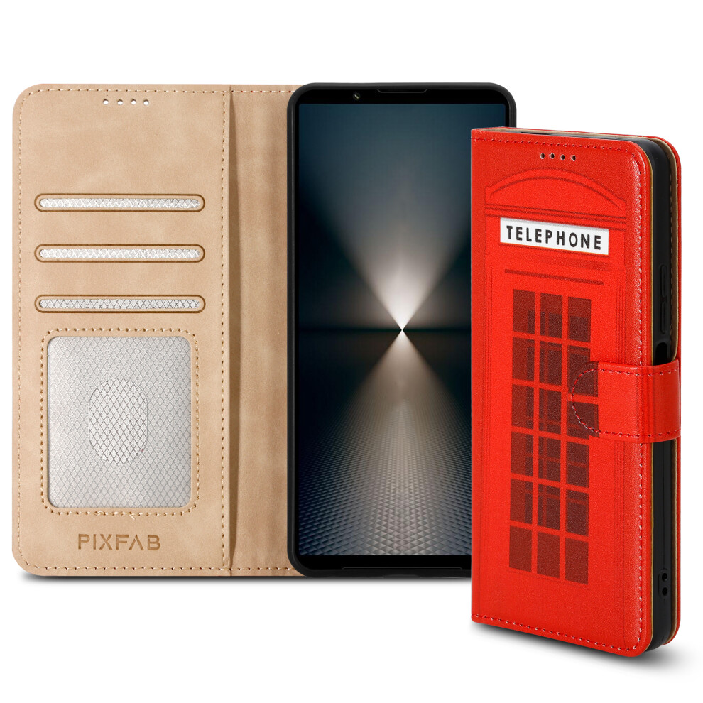 (Sony Xperia 1 Vi, Telephone) For Xperia 1 (Vi) Leather Book Flip Wallet Case 5059302144078