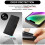 (iPhone 14, Black) For iPhone 13 / 14 / 15 / 7 / 8 Pro Plus Max Leather Book Flip Wallet Case 4