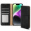 (iPhone 14, Black) For iPhone 13 / 14 / 15 / 7 / 8 Pro Plus Max Leather Book Flip Wallet Case 1