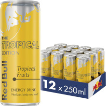 (Tropical) Red Bull Energy Drink 250 ml x12