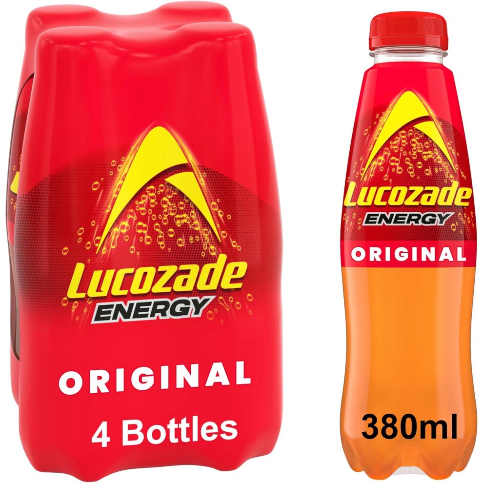 Lucozade Energy Drink Original 4x380ml