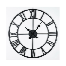 XL Roman Numeral Clock Skeleton Wall Clock 60cm