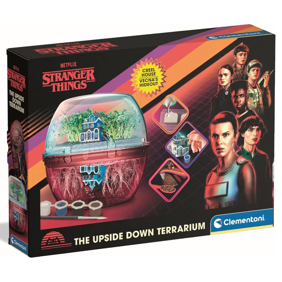 Stranger Things: Vecna's Hideout Upside Down Terrarium - Clementoni