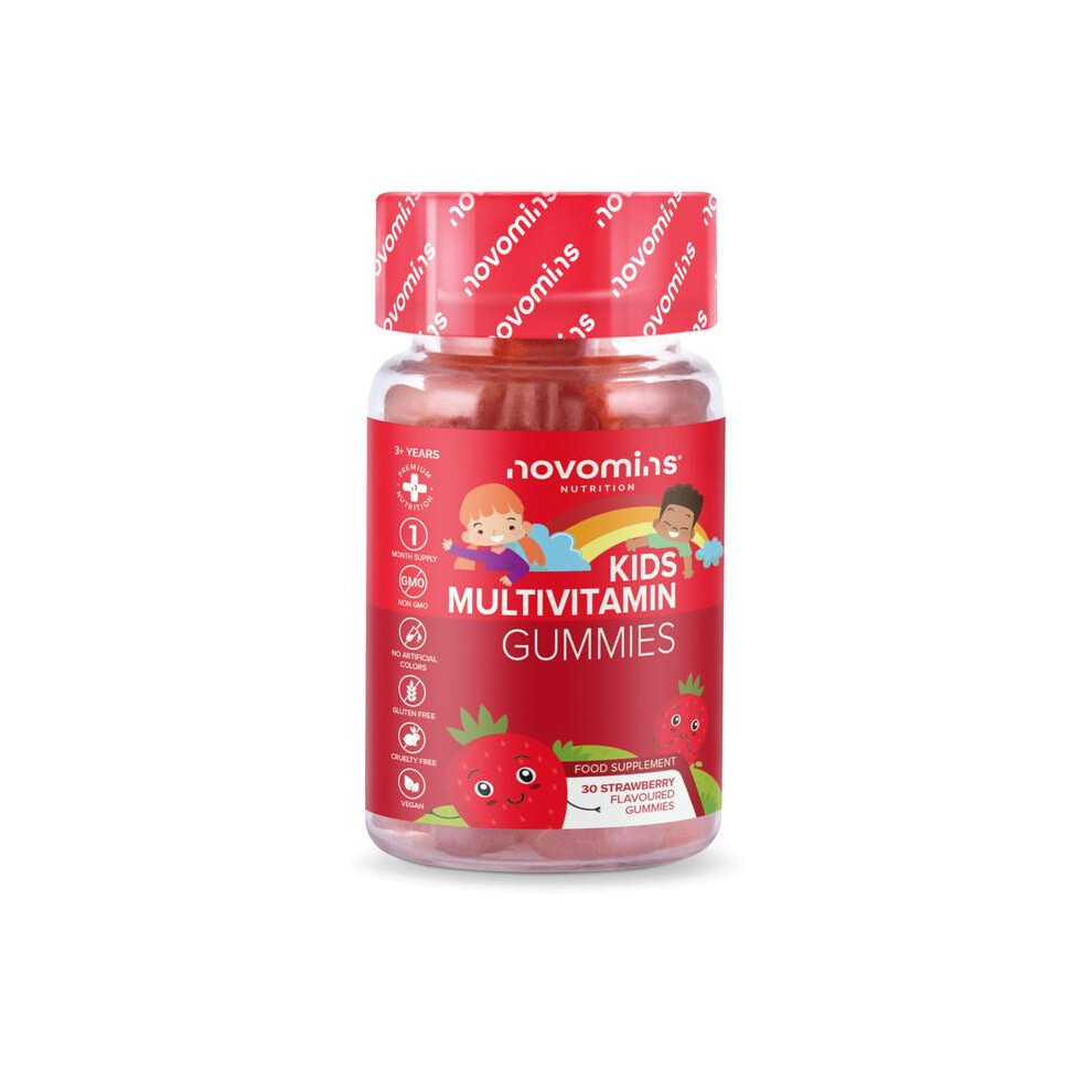 Kids Multivitamin Gummies | 1 Month Supply | Vegan