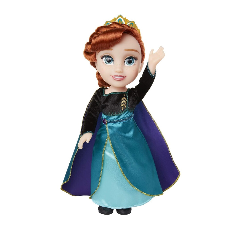 Disney Frozen Frozen 2 Queen Anna 38Cm Doll Turquoise