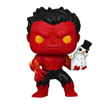 Funko Pop Marvel Holiday Red Hulk Figure 1439