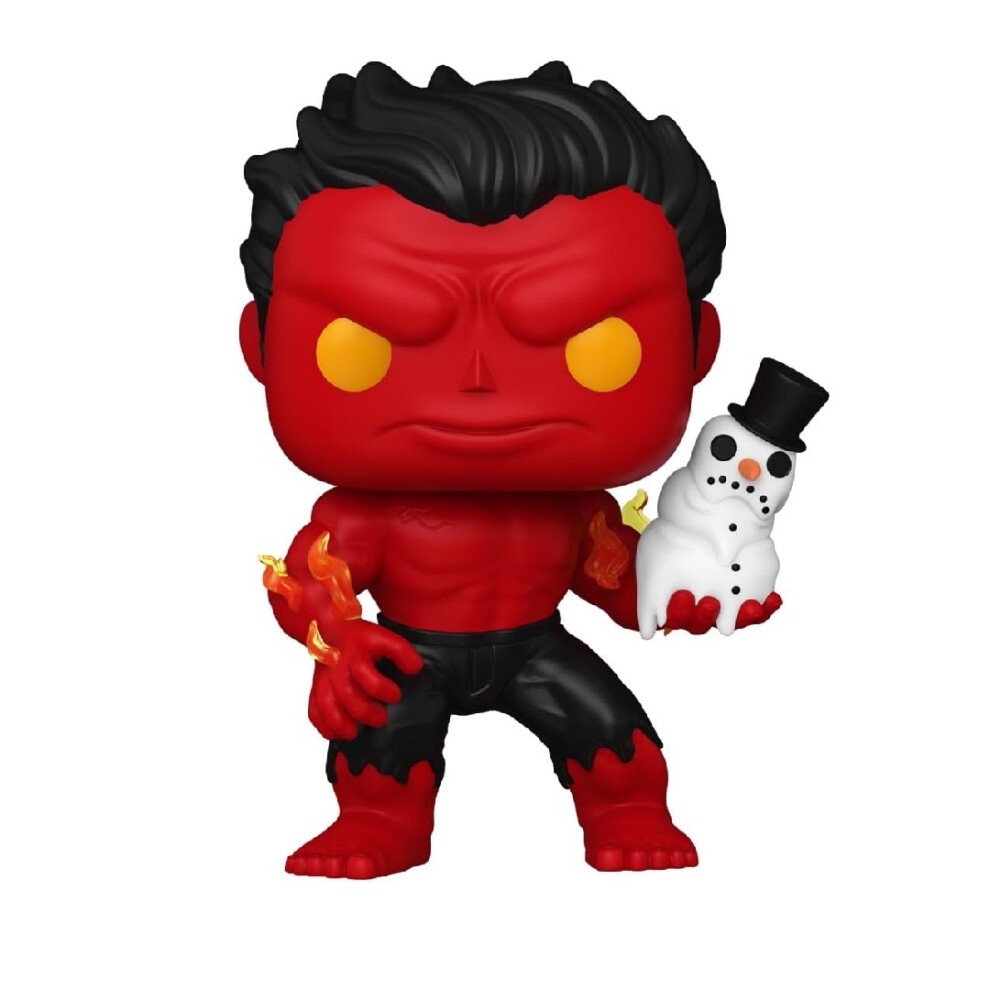 Funko Pop Marvel Holiday Red Hulk Figure 1439