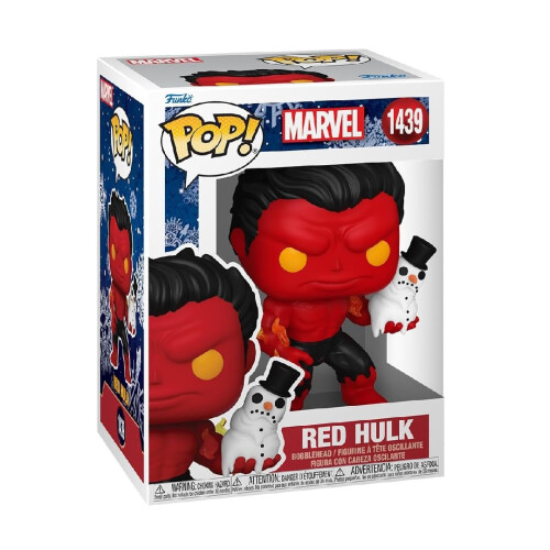 Funko Funko Pop Marvel Holiday Red Hulk Figure 1439 1