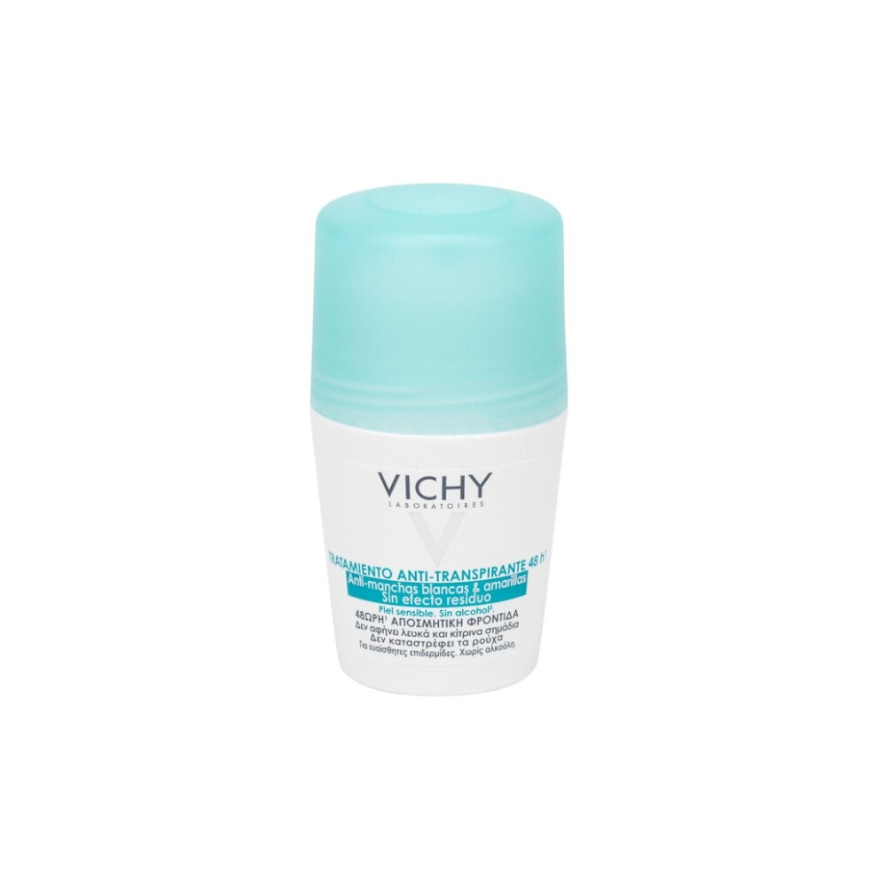 Vichy - Antiperspirant No White Marks & Yellow Stains - Unisex, 50 ml