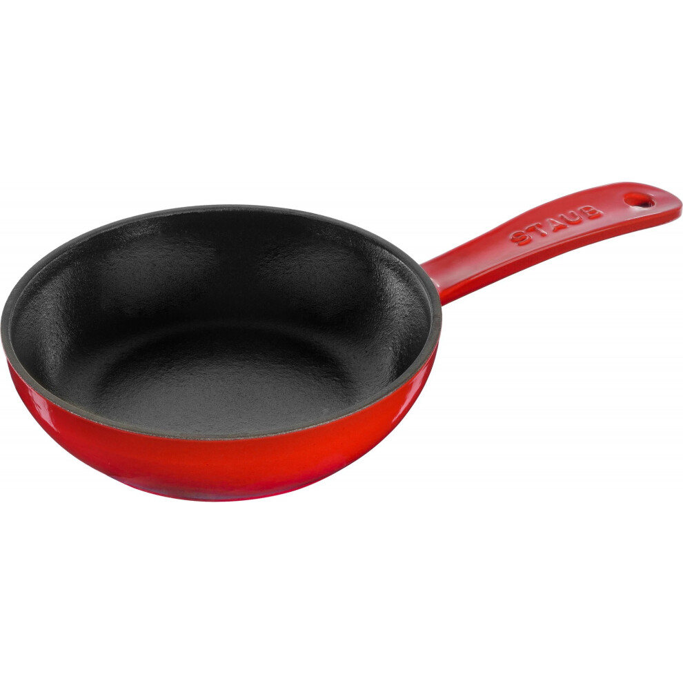 Staub cast iron frying pan - 16 cm, Red