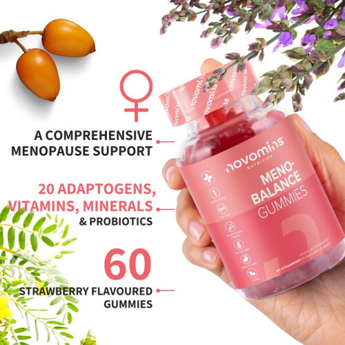 Meno-Balance Gummies | Menopause Support | Probiotic 1