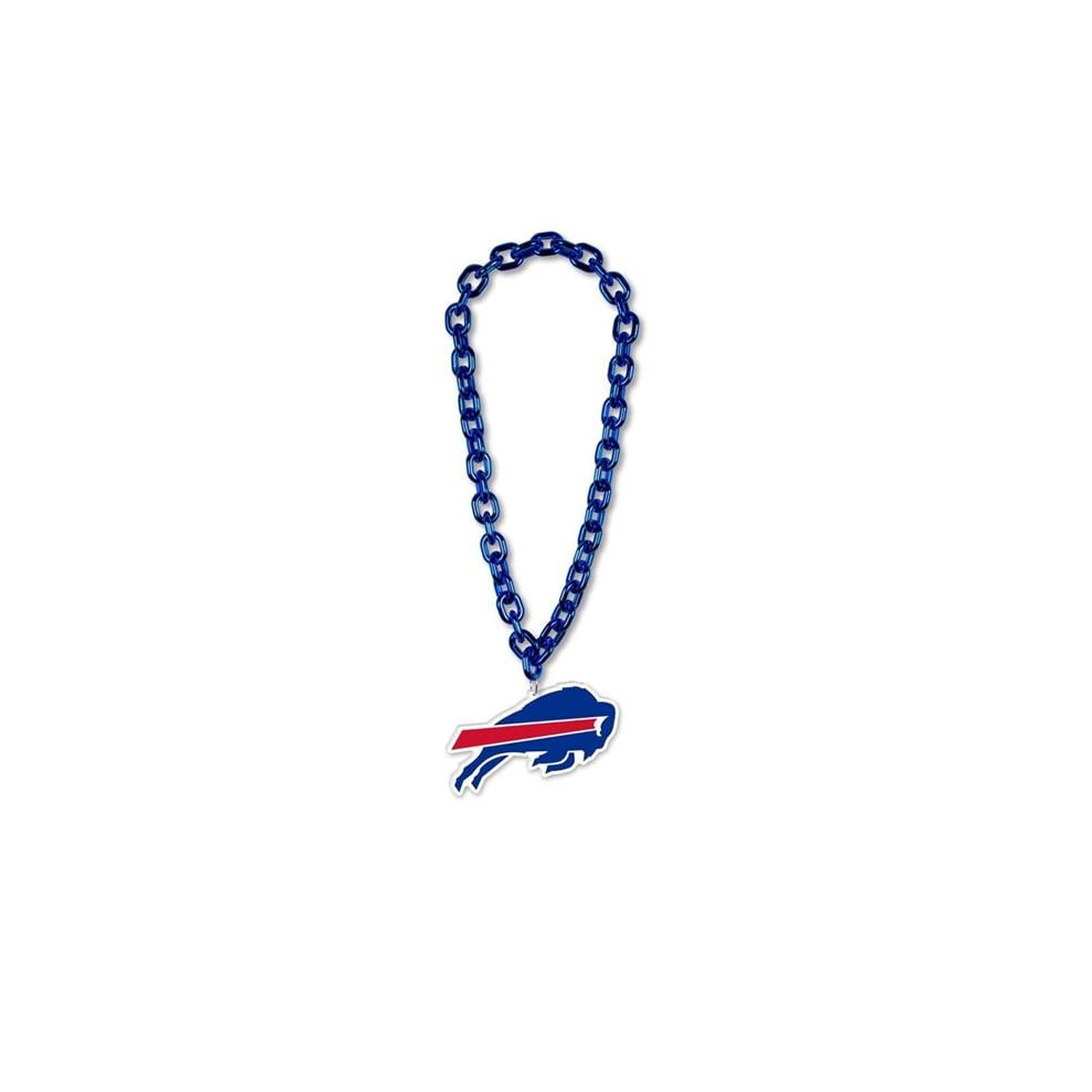 Photos - Pendant / Choker Necklace Wraft Fanatics 9416610089 Buffalo Bills Necklace Big Chain