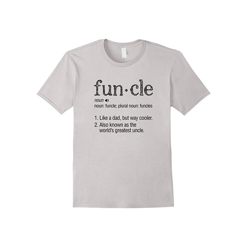 (XL) Mens FunFather's Daye Definition Like A Dad Only Cooler Funny UnFather's Daye Shirt-Father's Day