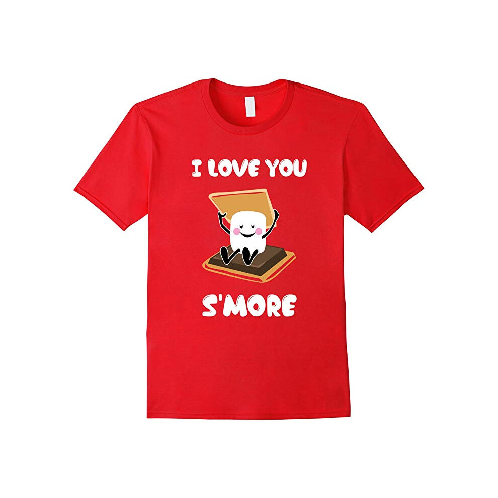 (XXXL) I Love You Smore Couple Shirt | Valentine's Day Gift-Father's Day