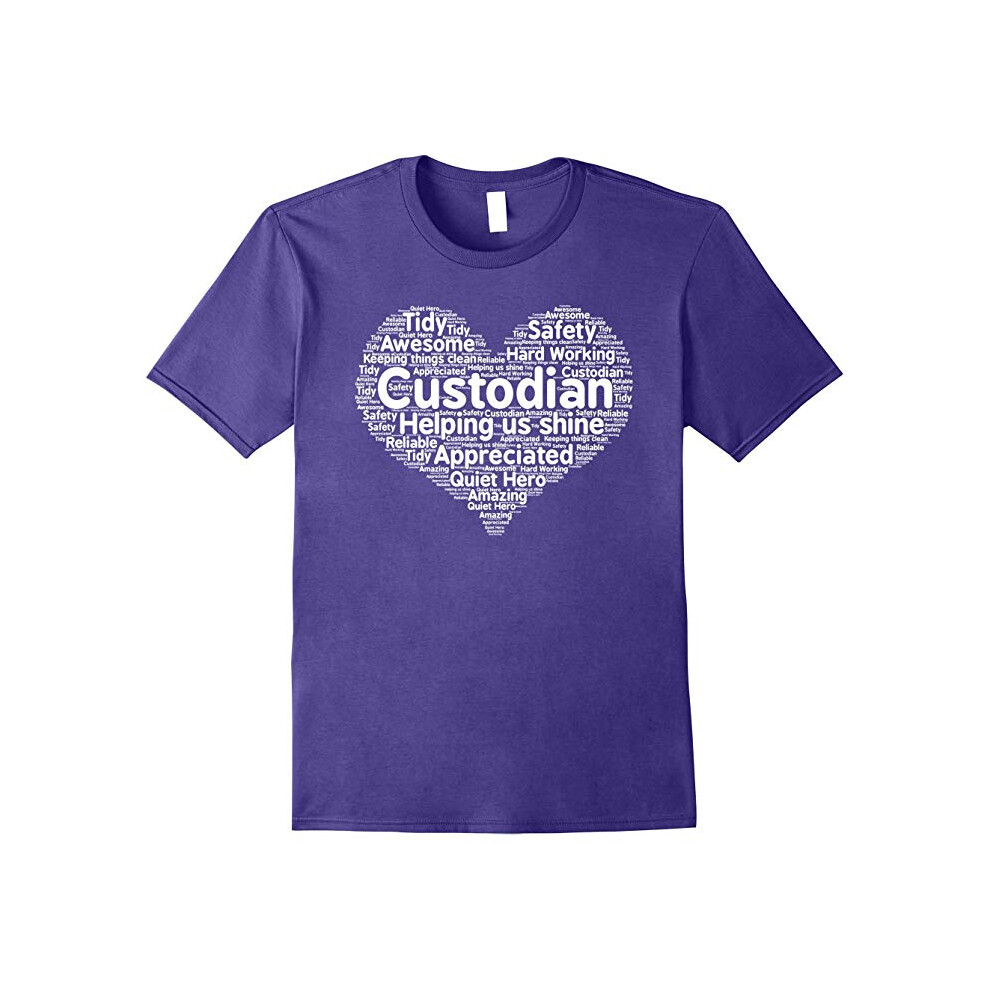 (XL) Custodian Appreciation Day T Shirt â for School or Workplace-Father's Day