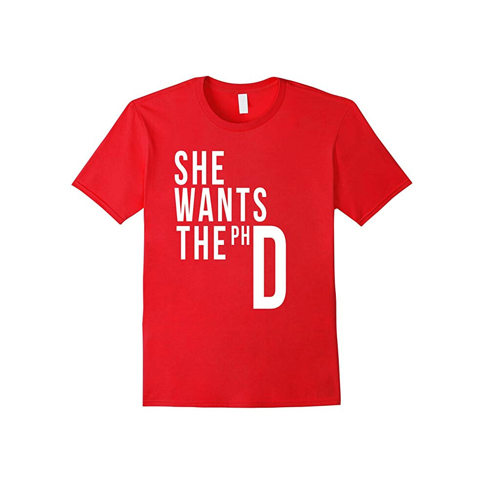 (XXL) PHD Graduation Gift â She Wants The PHD Grad School Gifts-Father's Day