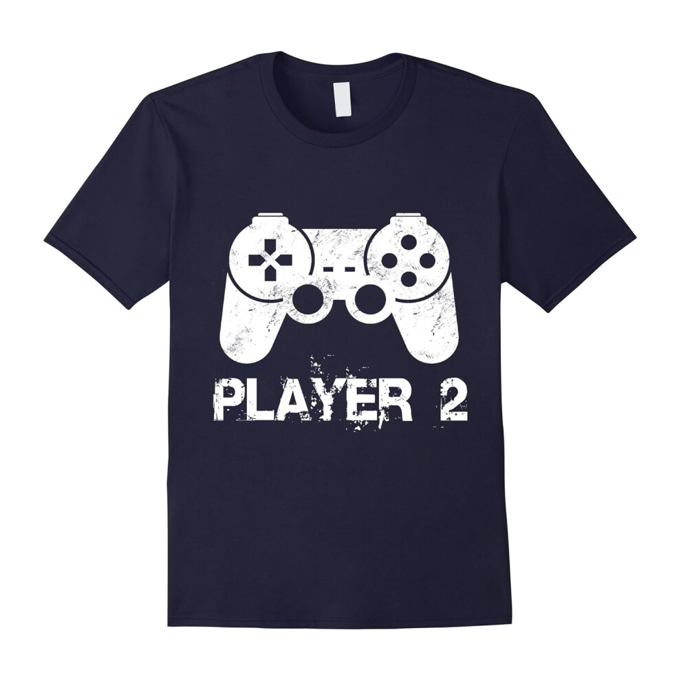 (XL) Player 1 Player 2 Matching shirts â Dad Son Matching shirt-Father's Day