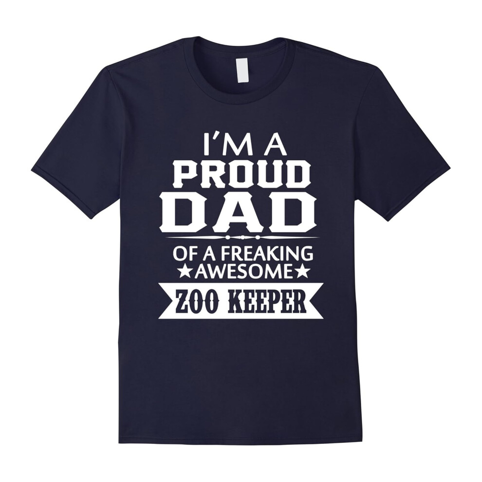 (L) Zoo Keeper Dad T shirt â Gifts Dad-Father's Day