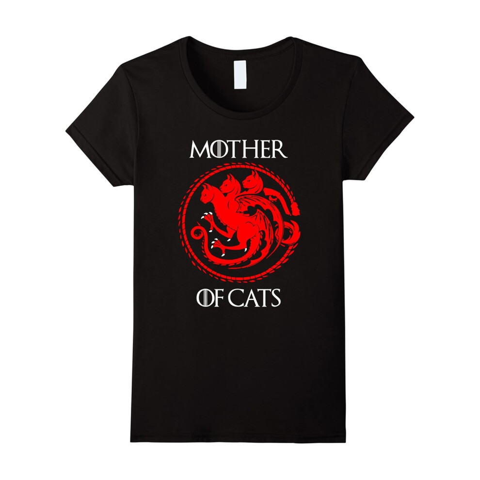 (L) Womens Cat Lovers Shirt â Mother of Cats Hot 2017 Shirt-Father's Day