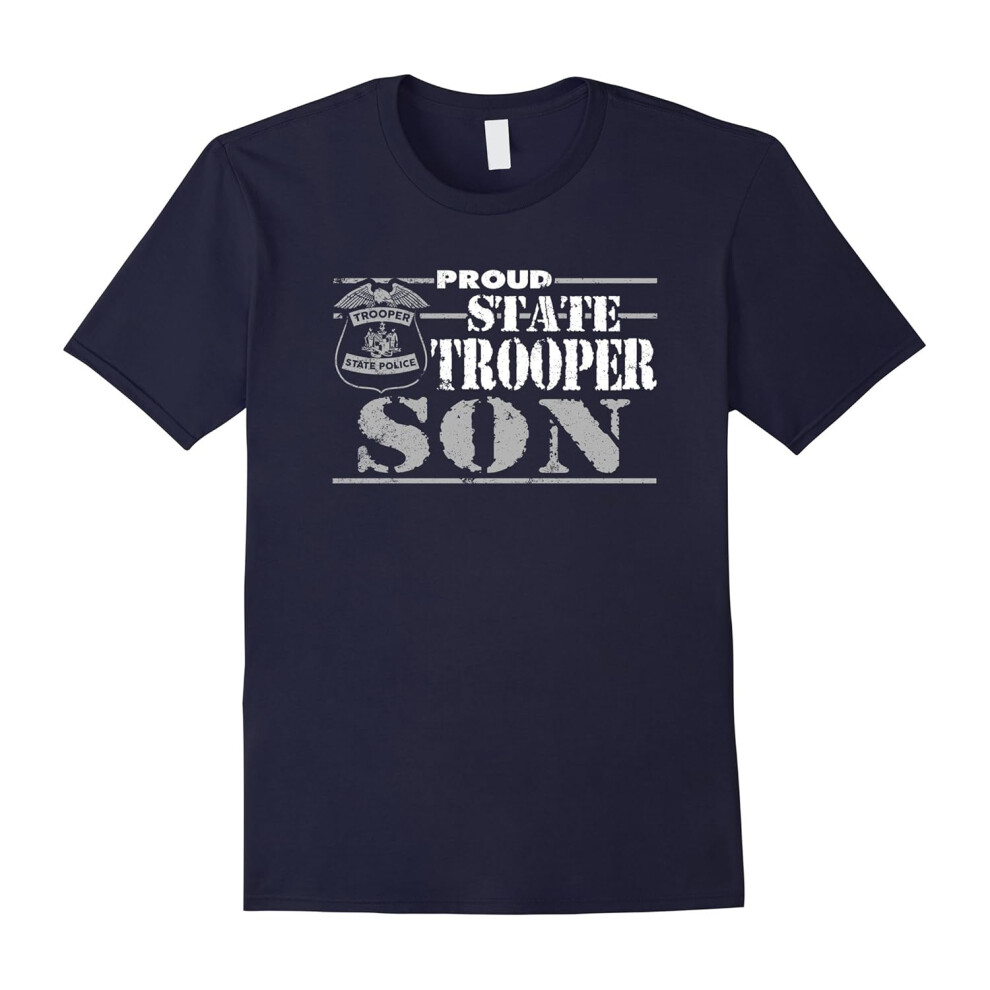 (XL) State Trooper Son Gifts For State Trooper Kids Designs-Father's Day