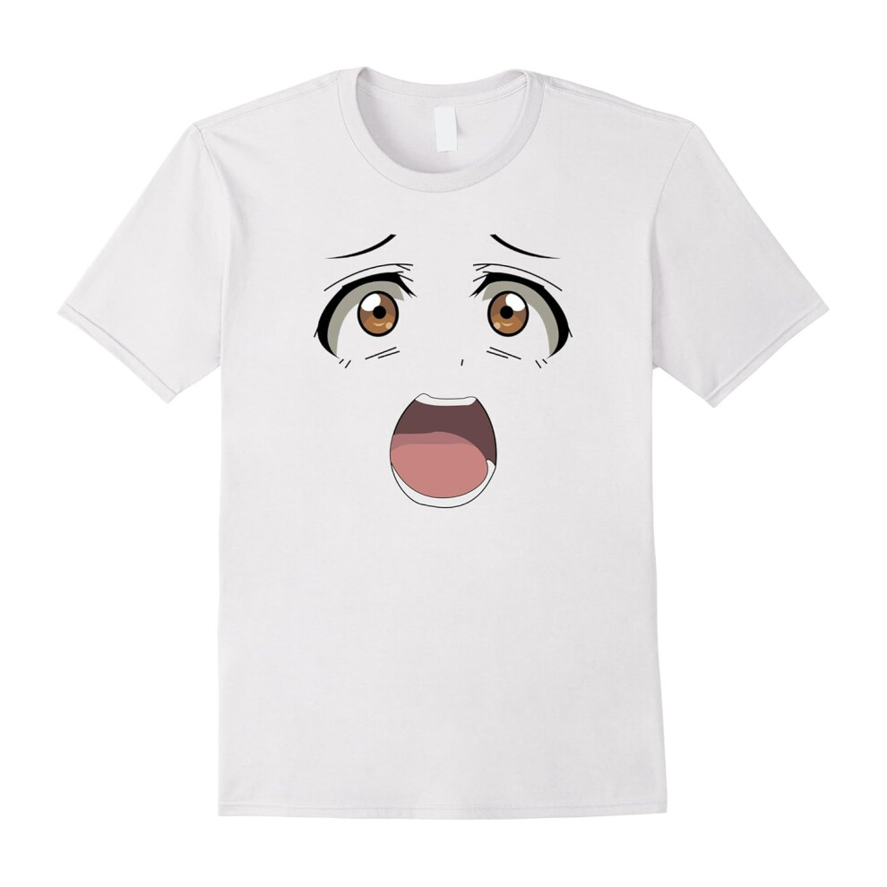 (L) Cute Anime Eyes Manga Anime Lovers Tshirt-Father's Day