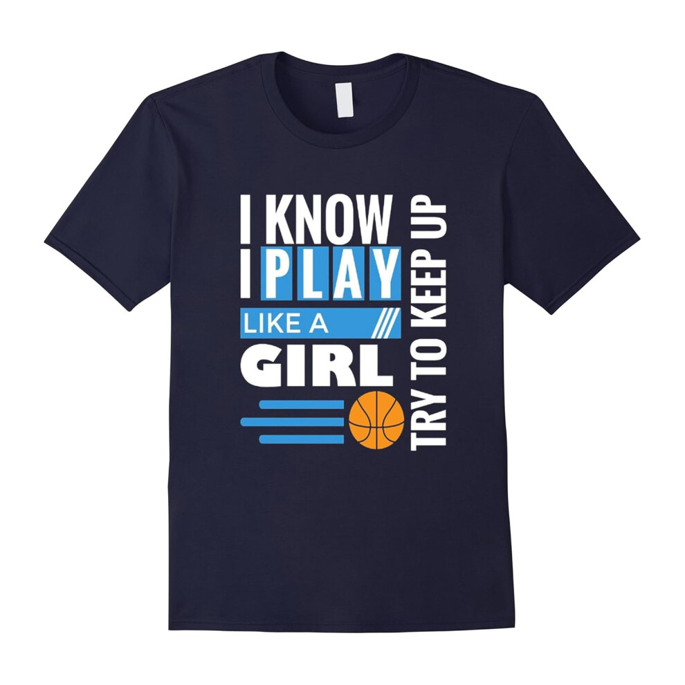 (XL) Funny Basketball T Shirts Gifts-Father's Day