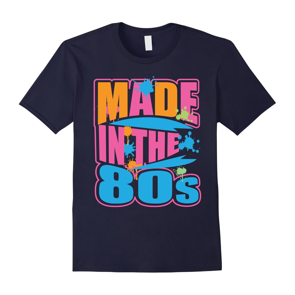 (L) Made In The 80s Retro T-shirt Gifts-Father's Day