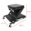 Switzer SwitZer 2in1 Mobile Folding Mechanics Car Creeper Trolley Seat Stool Chair Black 3