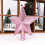 (Silver, 15cm) Christmas Tree Top Star Decorations, Shiny Gold Powder, Five-Pointed 2