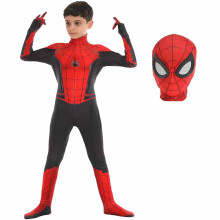 (red, 120-5T-S) Spider Costume for Kids Superhero Costume -Suits Kids Superhero Cosplay Costume for Kids