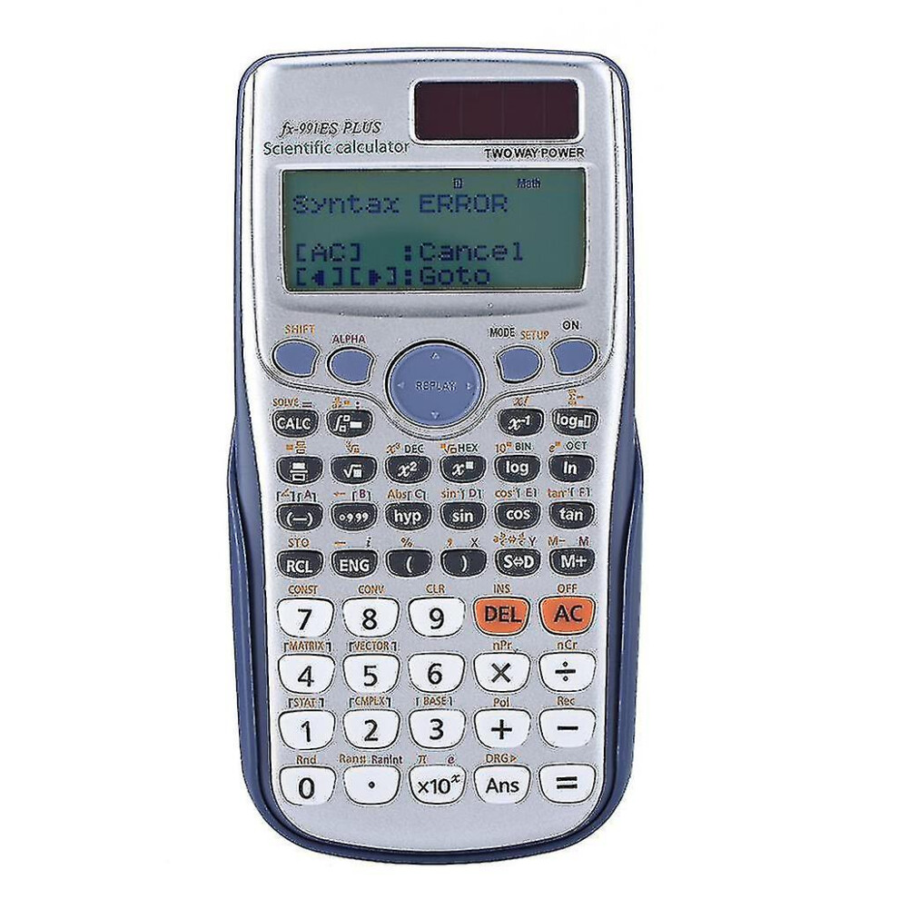 Fx-991es-plus Calculator 417 Functions University Students Office