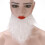 3pcs Christmas Beard Three Flannel Open Beards/Eight Character Beards/Child Hus Can Be Fixed Santa Claus Beard Mask 4