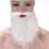 3pcs Christmas Beard Three Flannel Open Beards/Eight Character Beards/Child Hus Can Be Fixed Santa Claus Beard Mask 3