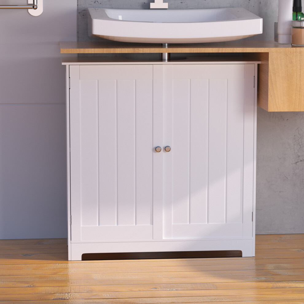 Bathroom Under Sink Storage Cabinet Toilet Basin Wooden Cupboard Furniture