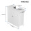 Bathroom Under Sink Cabinet Floor Standing Storage Cupboard Basin Unit 2