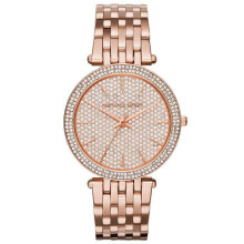 Michael Kors MK3439 Darci Rose Gold Crystal Pave Dial Watch, 39mm, 50m Water Resistant