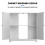 Bathroom Under Sink Cabinet Floor Standing Storage Cupboard Basin Unit 11