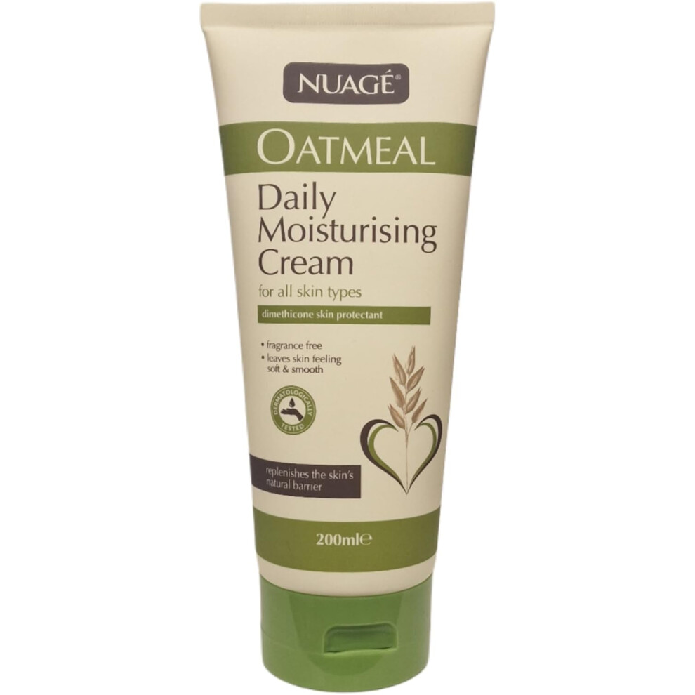 Nuage Oatmeal Daily Moisturizing Cream for All Skin Types 200ML